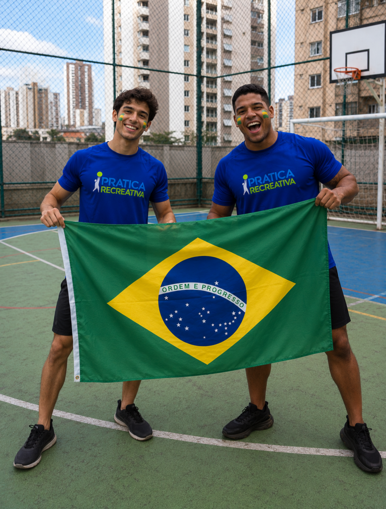Recreação para dias de jogos do Brasil